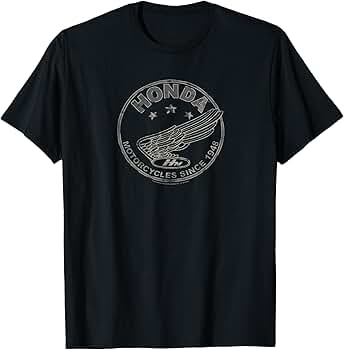 HONDA Tシャツ Amazon.com: Honda Motorcycles Since 1948 Premium T-Shirt